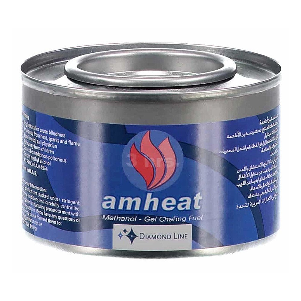Amheat Chafing Fuel Gel - High Performance Ethanol Gel Fuel for Food Warming, Buffet & Catering Use