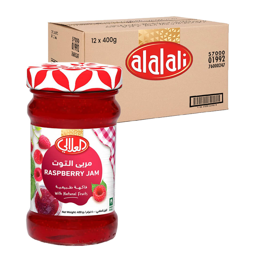 AL ALALI Raspberry Jam 400GR Carton Pack of 12