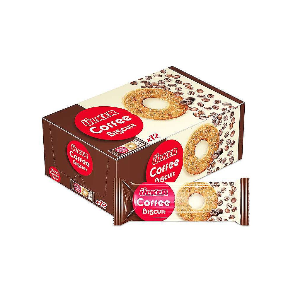 Ulker Coffee Biscuits 12 x 62g