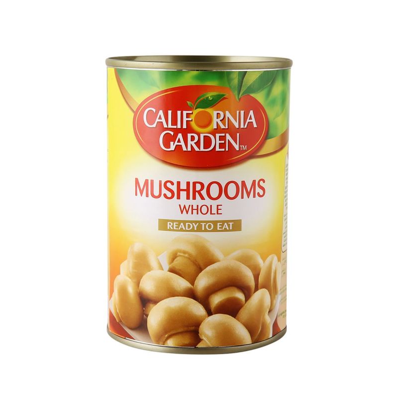 California Garden Mushrooms Whole,425g Tin