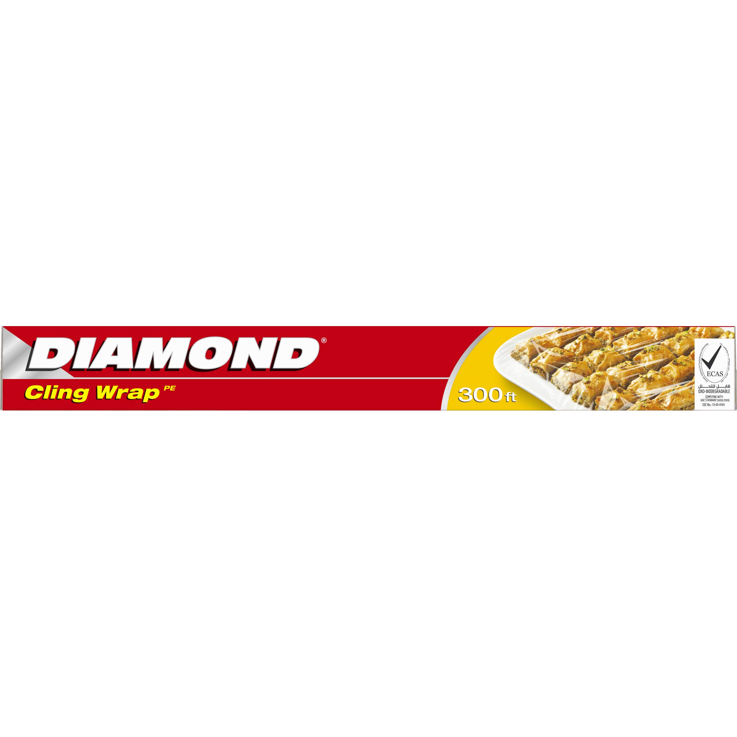 Diamond Cling Wrap 300FT/45CM Carton Pack of 12