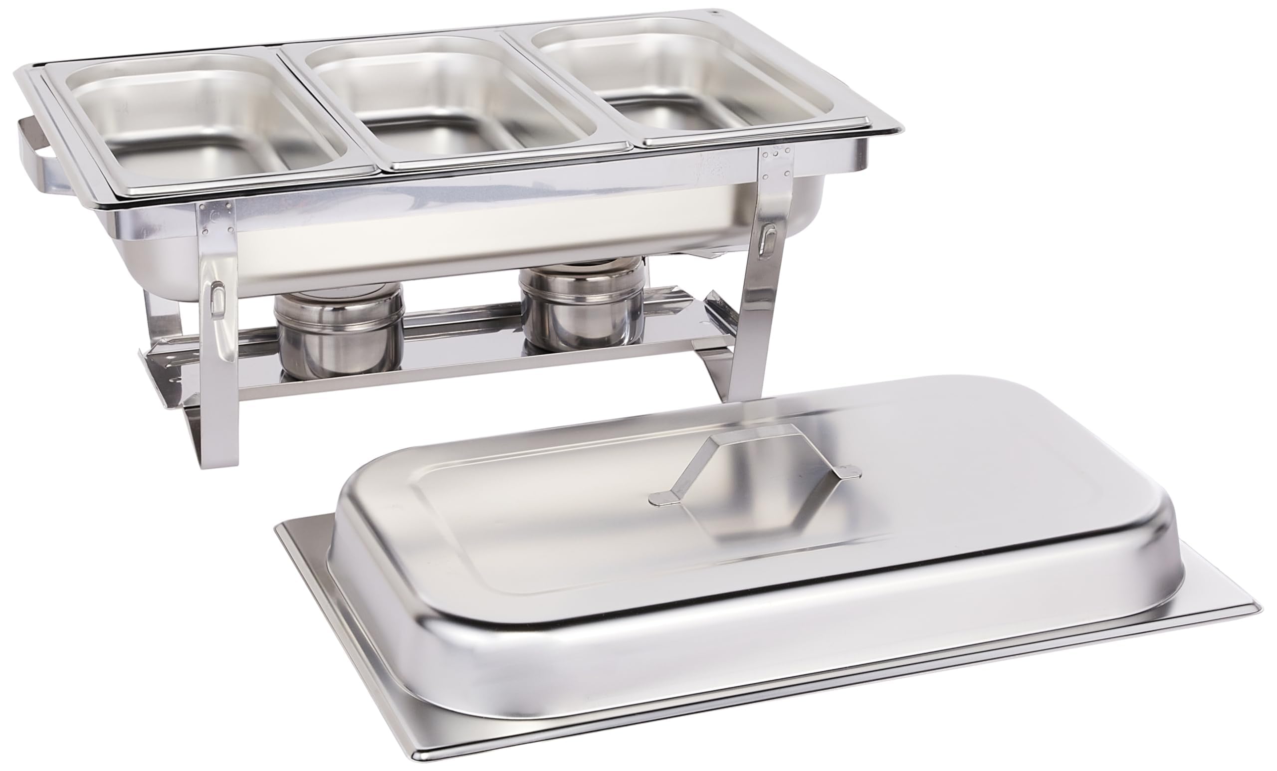 RAJ Chafing Dish 3 Part with 1 LT Capacity Piece
