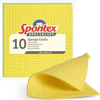 SPONTEX Sponge Cloths Pack of 4 Pack of 4s
