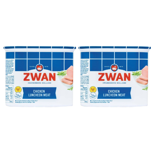 ZWAN Luncheon Meat Chicken 340GR Pack of 2