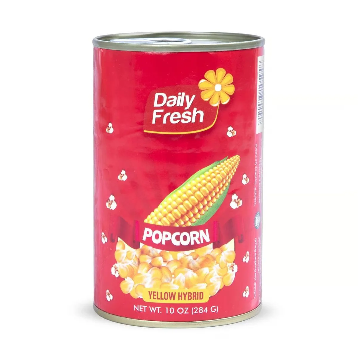 Daily Fresh Popcorn Tin 285GR Carton Pack of 24