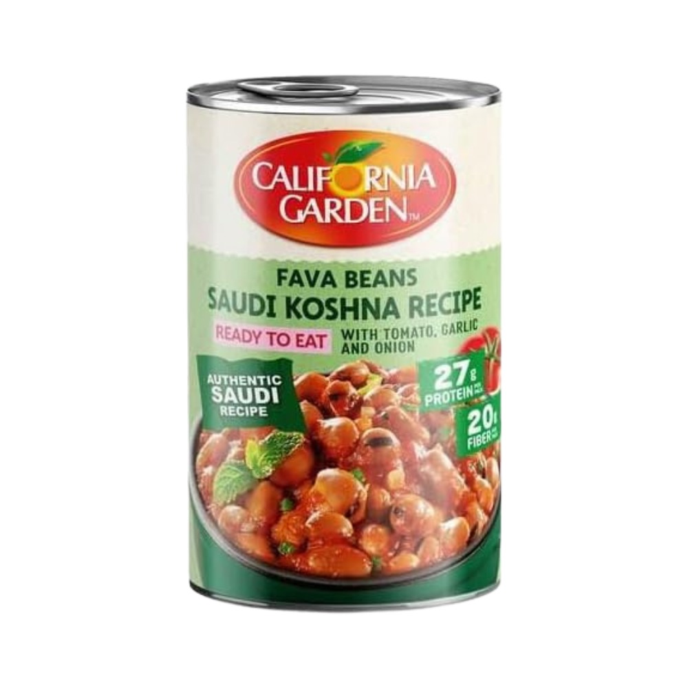 California Garden Fava Beans Saudi Recipe 450GR Pack of 3