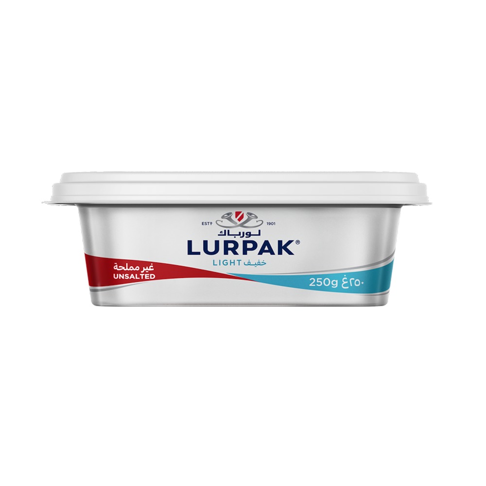 Lurpak Soft Unsalted Butter Tub 250GR Pack of 2