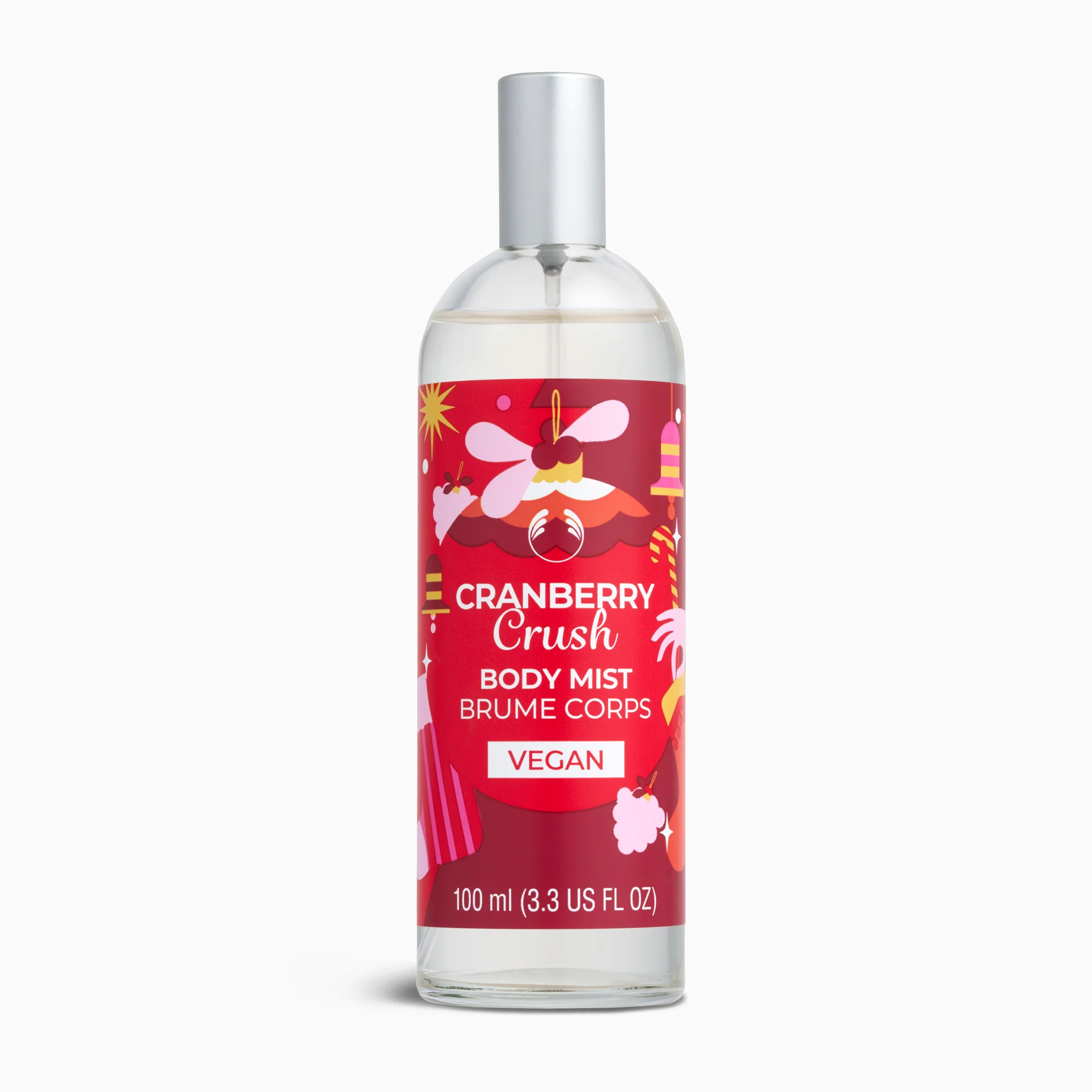Cranberry Body Mist 240ml | Fresh Daily Fragrance & After Shower Mist | Best Deal 3.99 AED Dubai