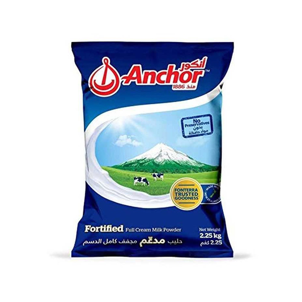 Anchor Fortified Full Cream Milk Powder 2.25kg