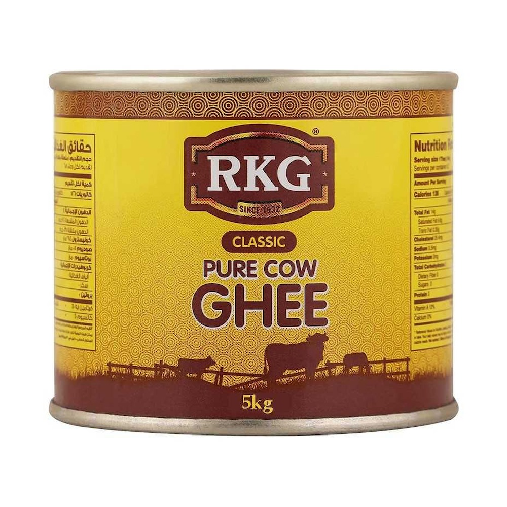 RKG Classic Pure Ghee 5kg Pack - Premium Quality & Great Value