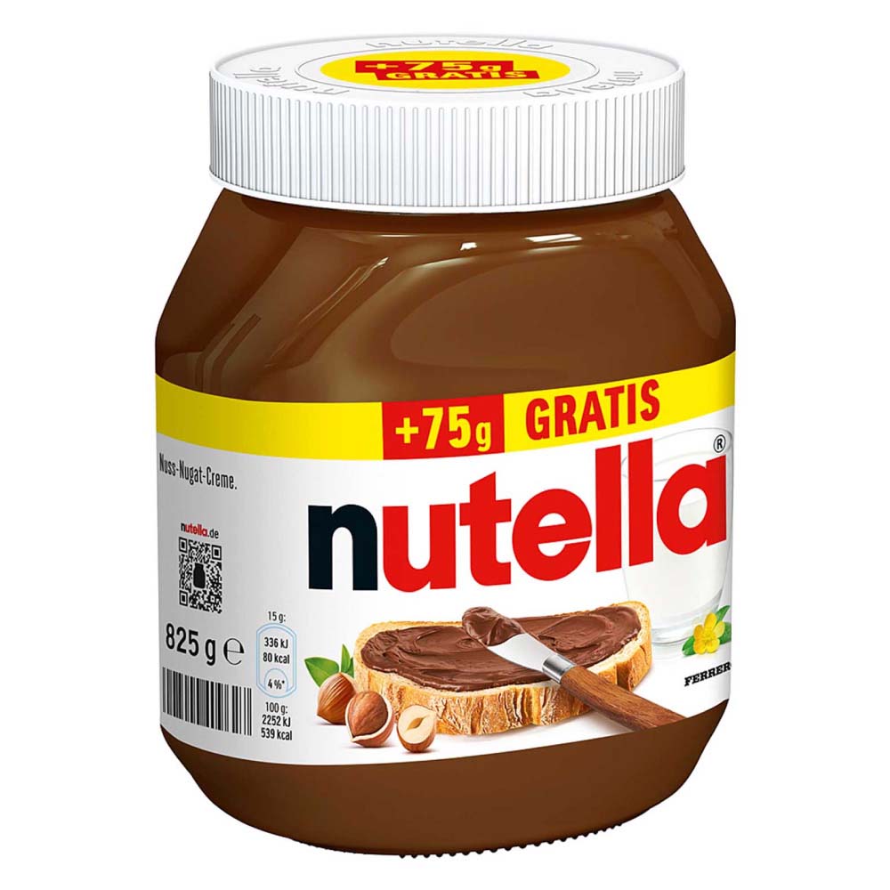 Nutella Cream Arabic 825g Carton 12 Pieces