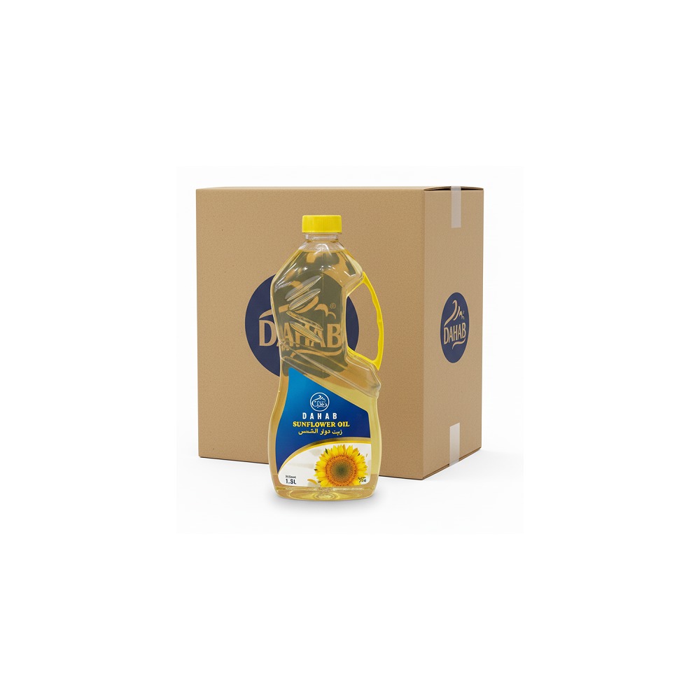 Dahab Sunflower Oil 1.5L,Jar (x6)