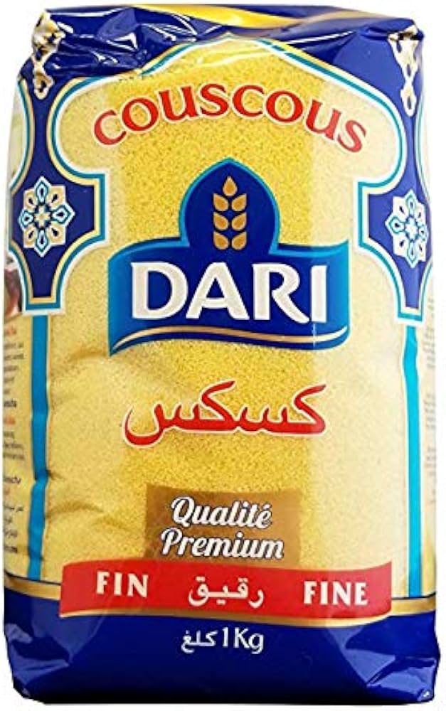 Dari Fine Couscous 1 KG Pack of 2