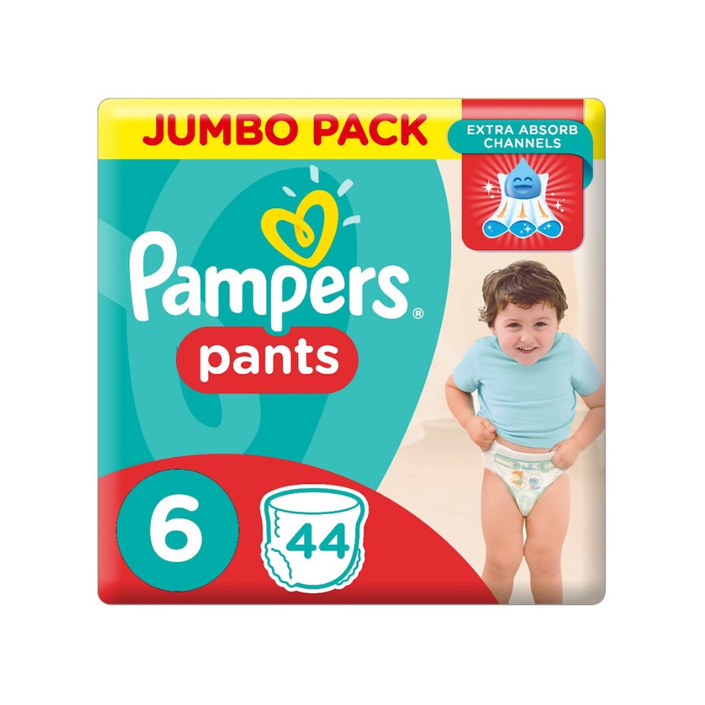Pampers Pants Diapers Size 6, 44 Count