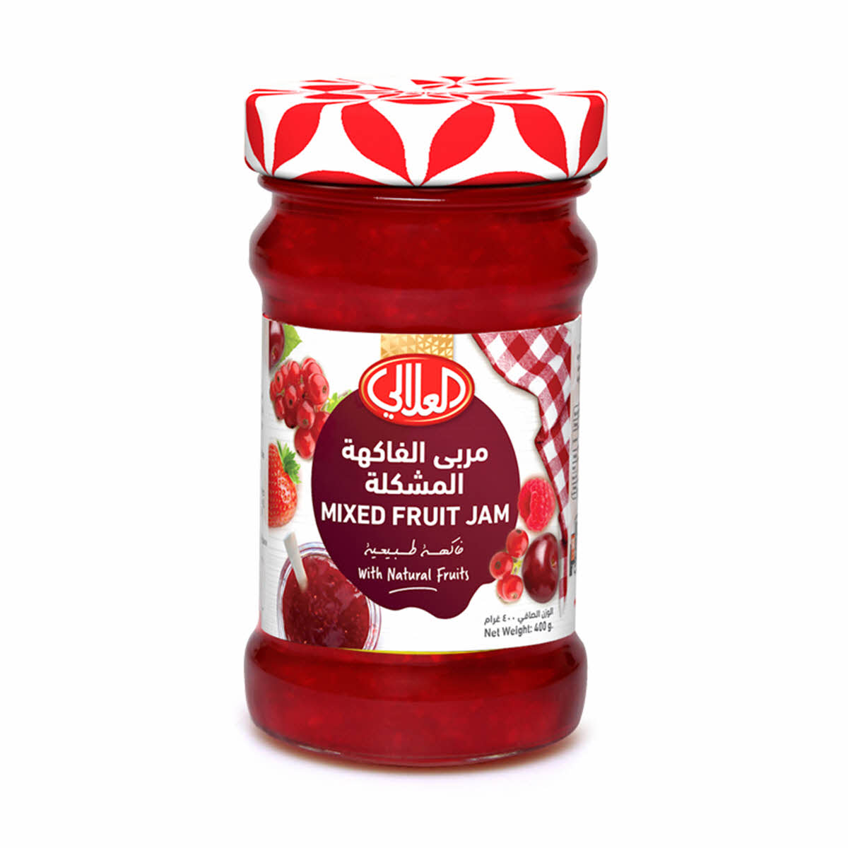 Al Alali Mixed Fruit Jam 400GR Carton Pack of 12