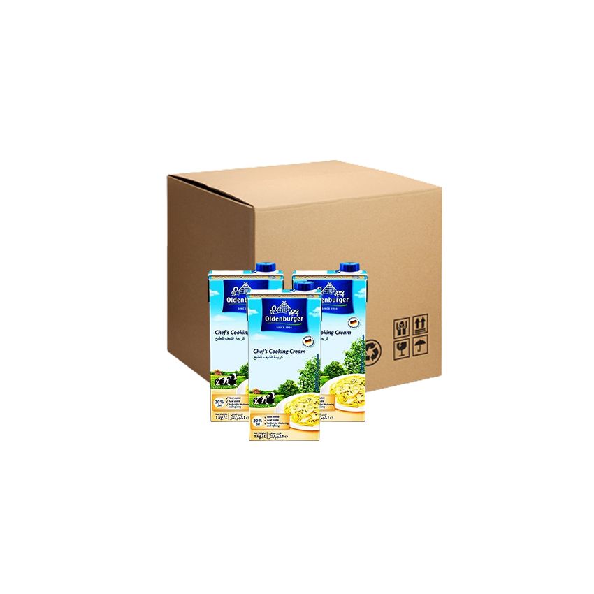 OLDEN Burger Cooking Cream Carton Pack of 12