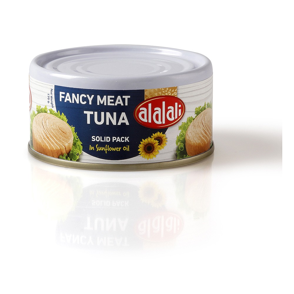 Al Alali Fancy Meat Tuna in Sunflower Oil 170GR Pack of 4