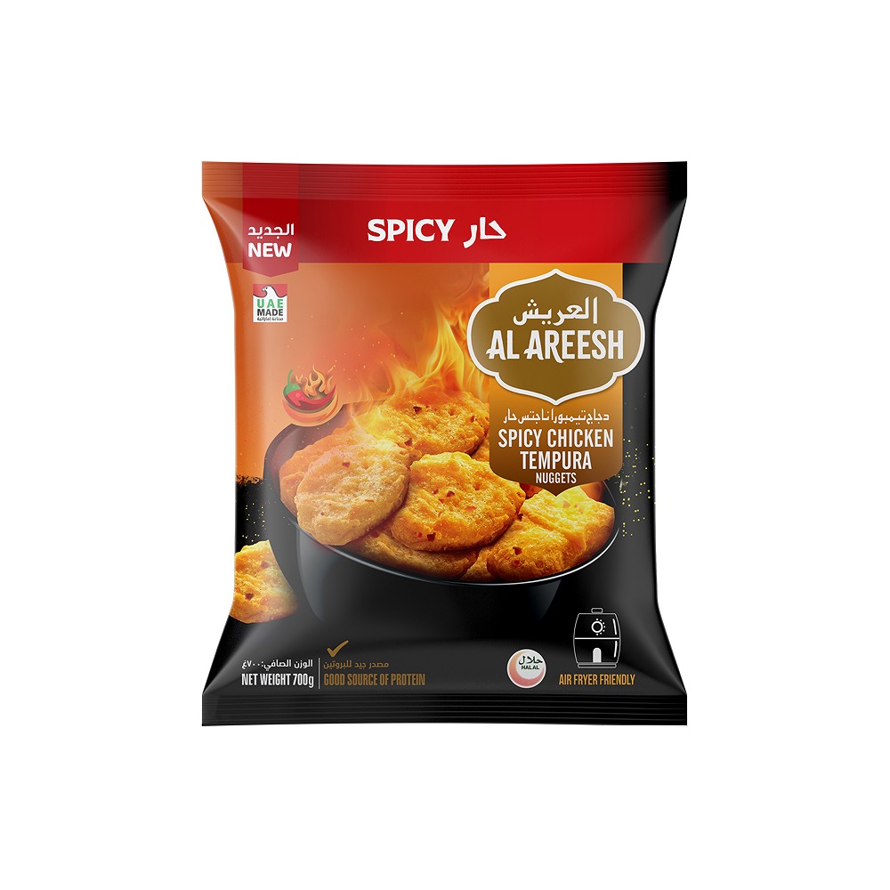 AL AREESH Spicy Tempura Nuggets 700GR Piece