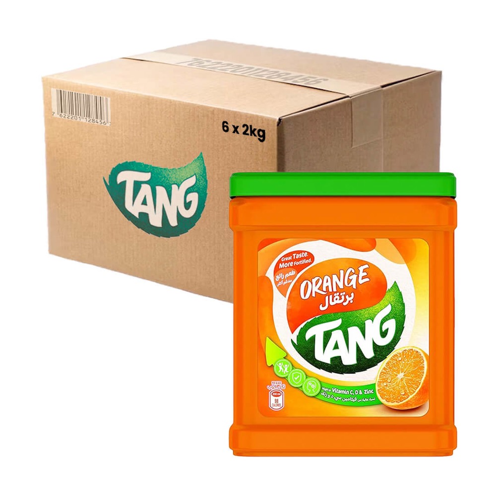 Tang Orange Powder Beverage Mix 2KG Piece