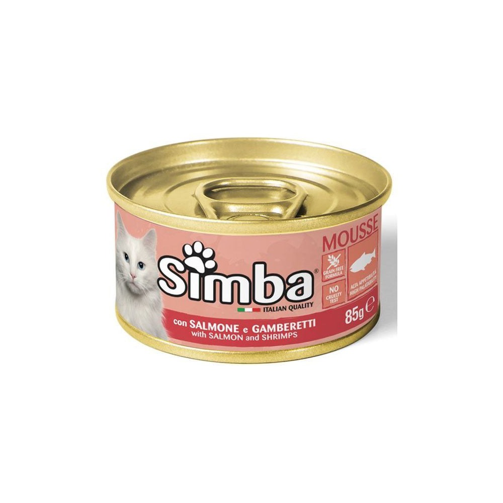 SIMBA Cat Food with Salmon and Shrimps 85GM Piece