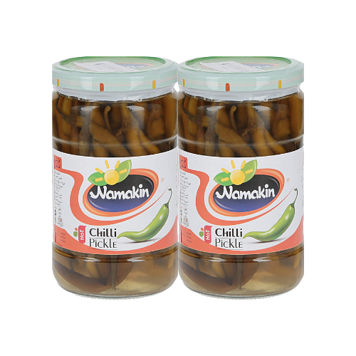 Namakin Chilli Pickle 1KG Pack of 4