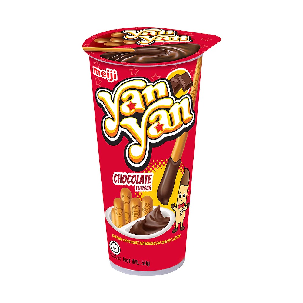 YAN YAN Chocolate Snack Cup 50G Pack of 4