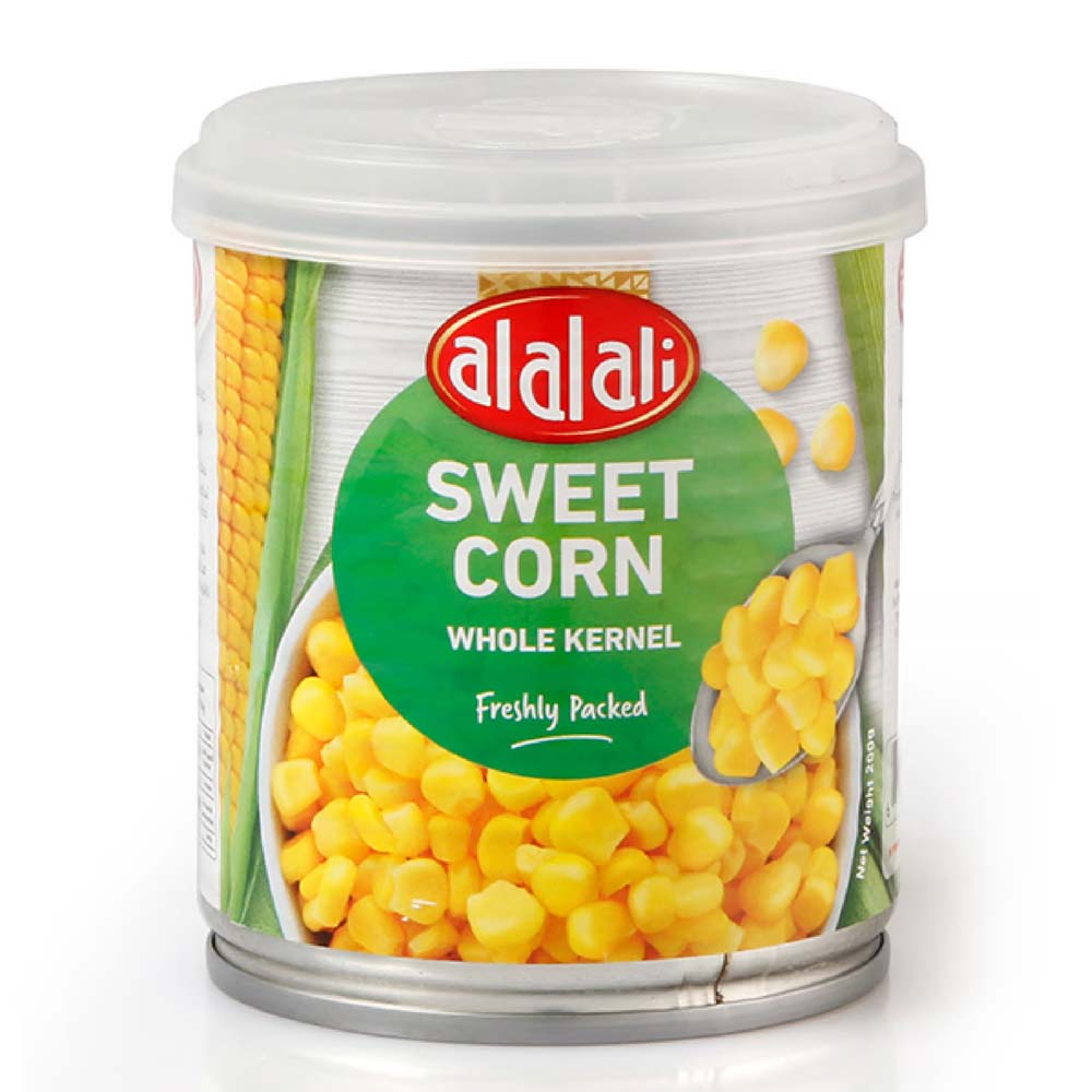 AL ALALI Whole Sweet Corn 200g 24-Pack Carton