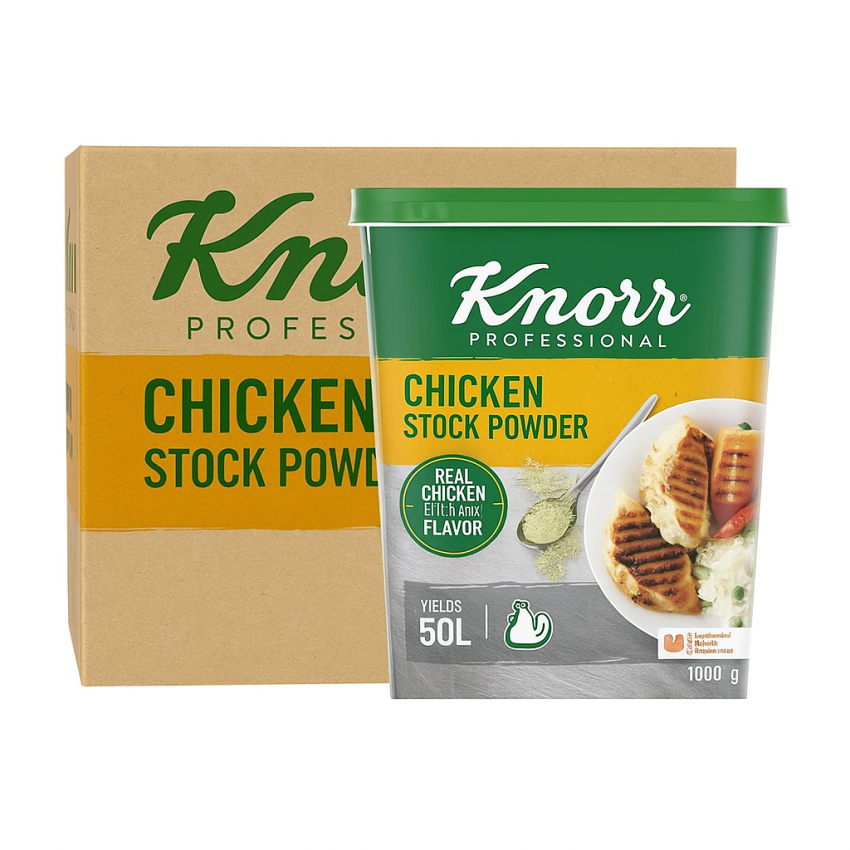 Knorr Chicken Stock Powder 1KG Pack of 2