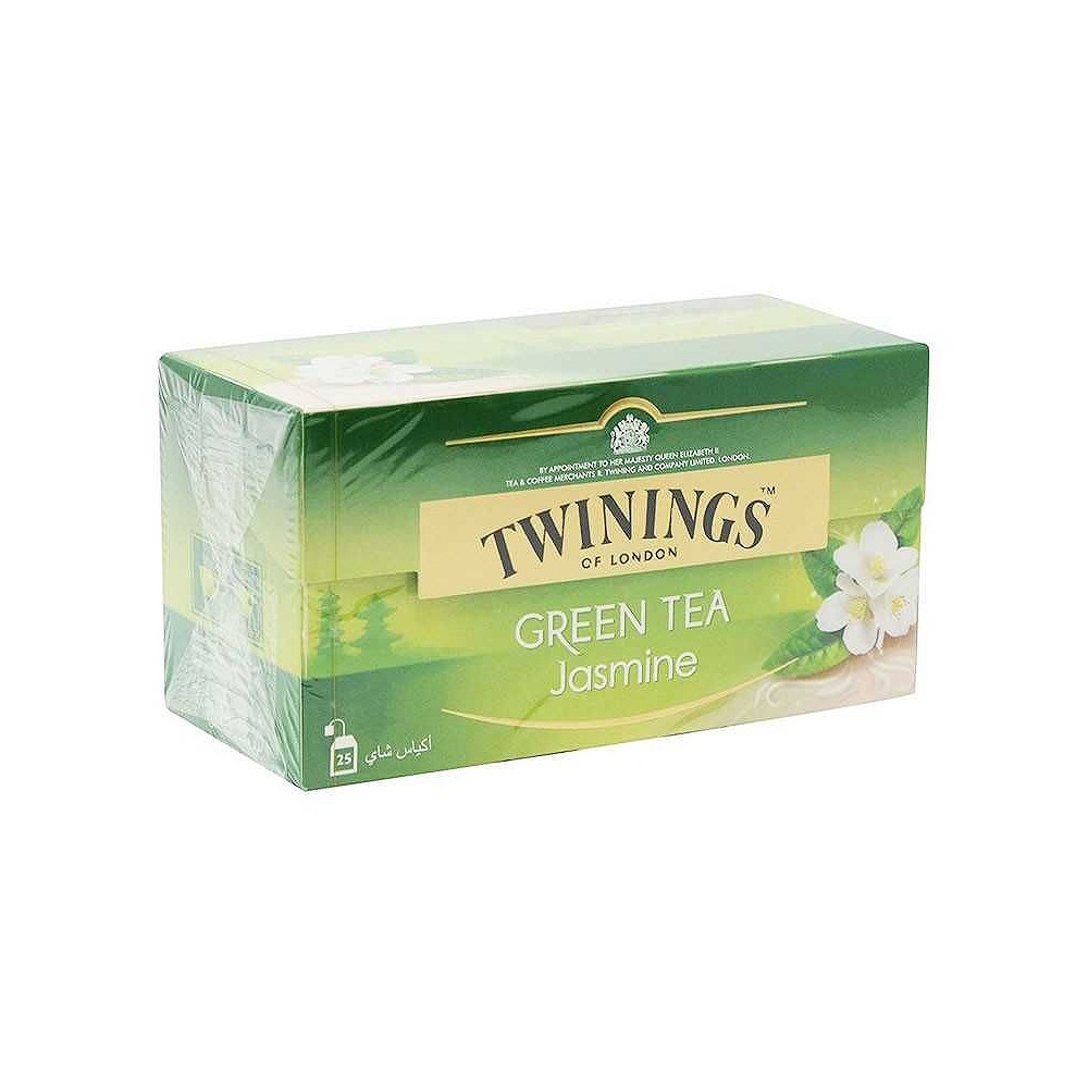 Twinings Green Tea – Premium Blend Jasmine 25 Tea – Premium Blend Bags