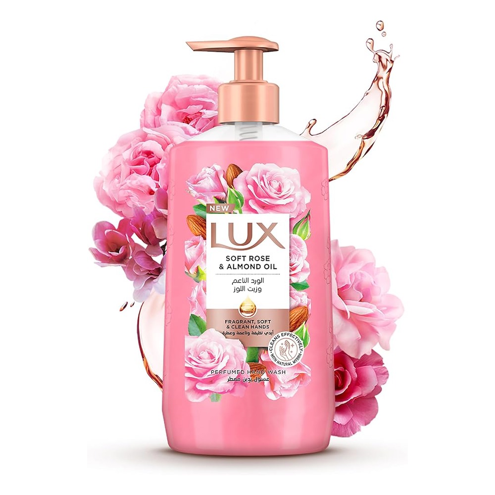 LUX Handwash Soft Rose & Almond Oil 250ML Piece