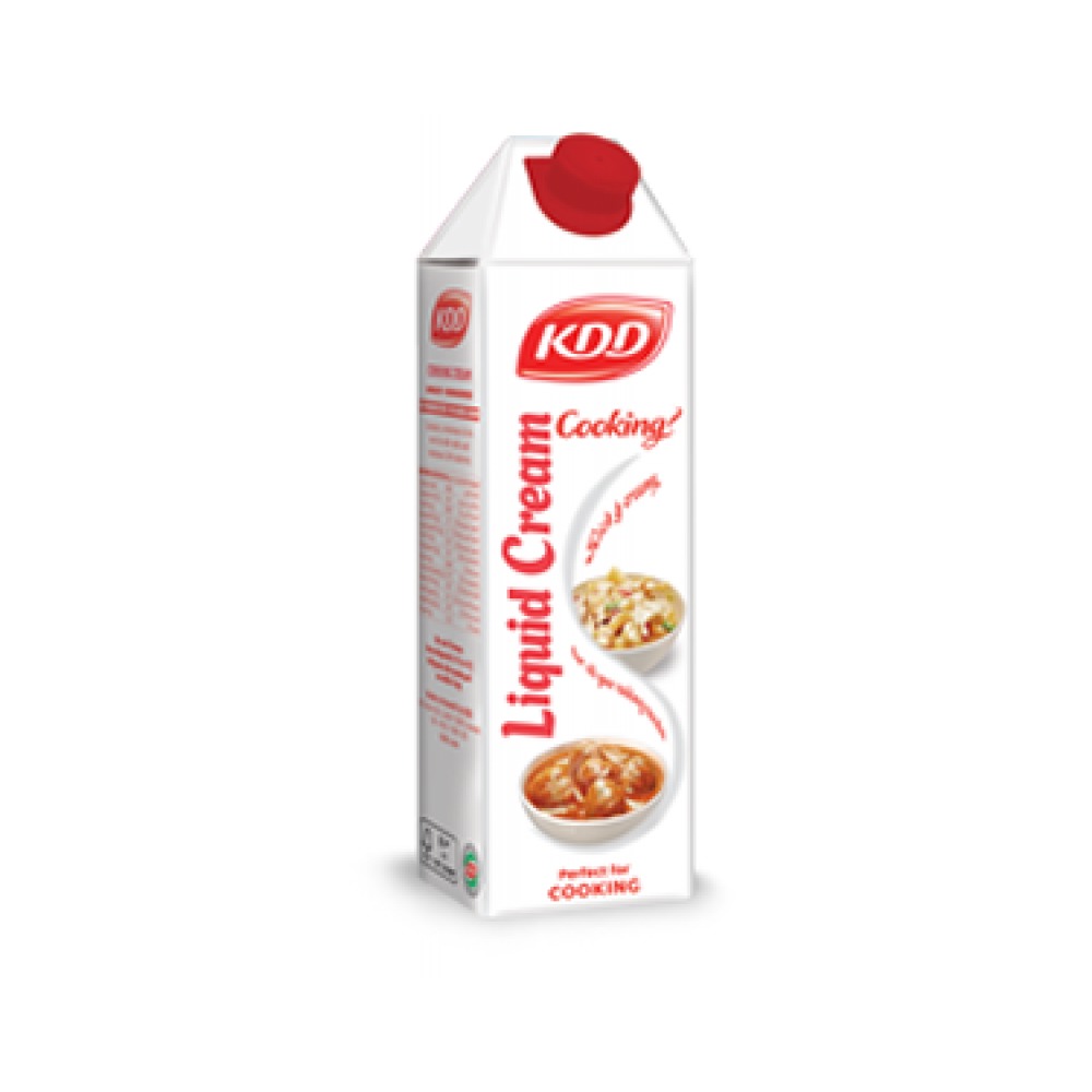 KDD Liquid Cooking Cream 1 LTR Pack of 3