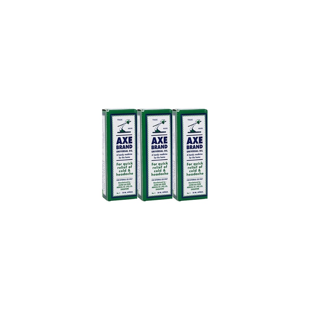 AXE Medicated Oil 28ML Pack of 3