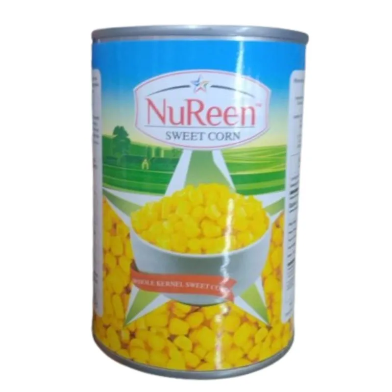 NUREEN Whole Kernel Sweet Corn 400GM Carton Pack of 24