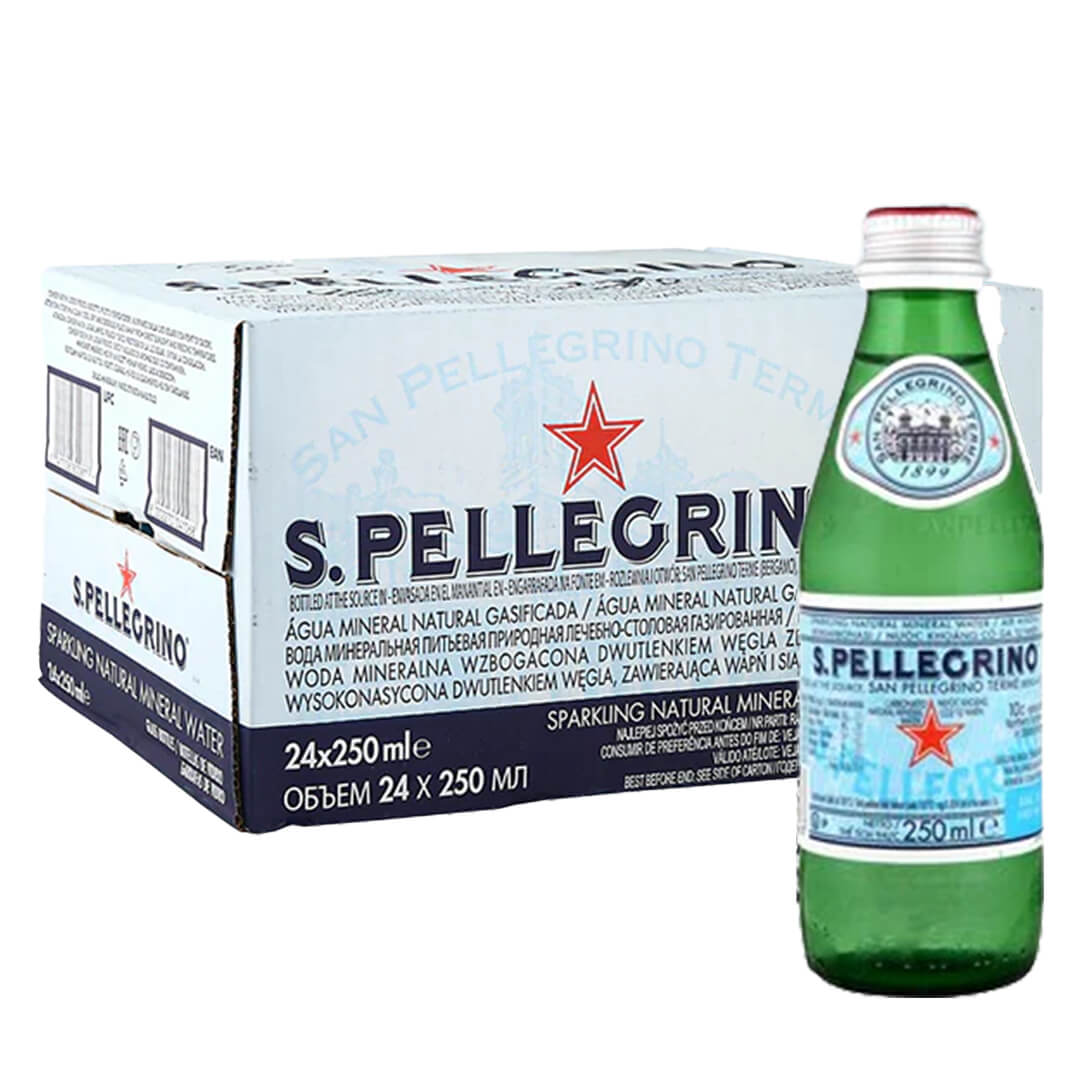 San Pellegrino Sparkling Water 250ML Carton Pack of 24