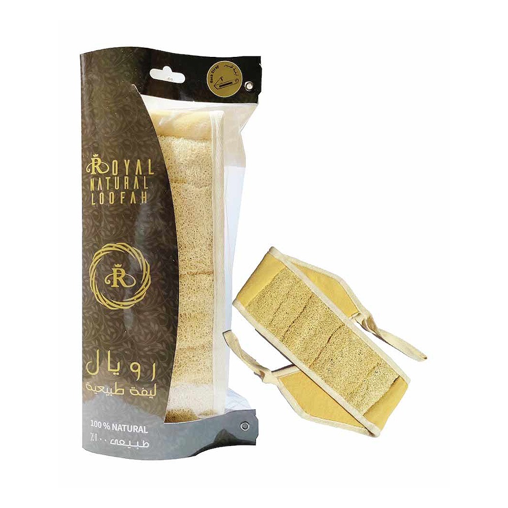 Royal Natural Loofah Pouch Hammam Style Pack of 4