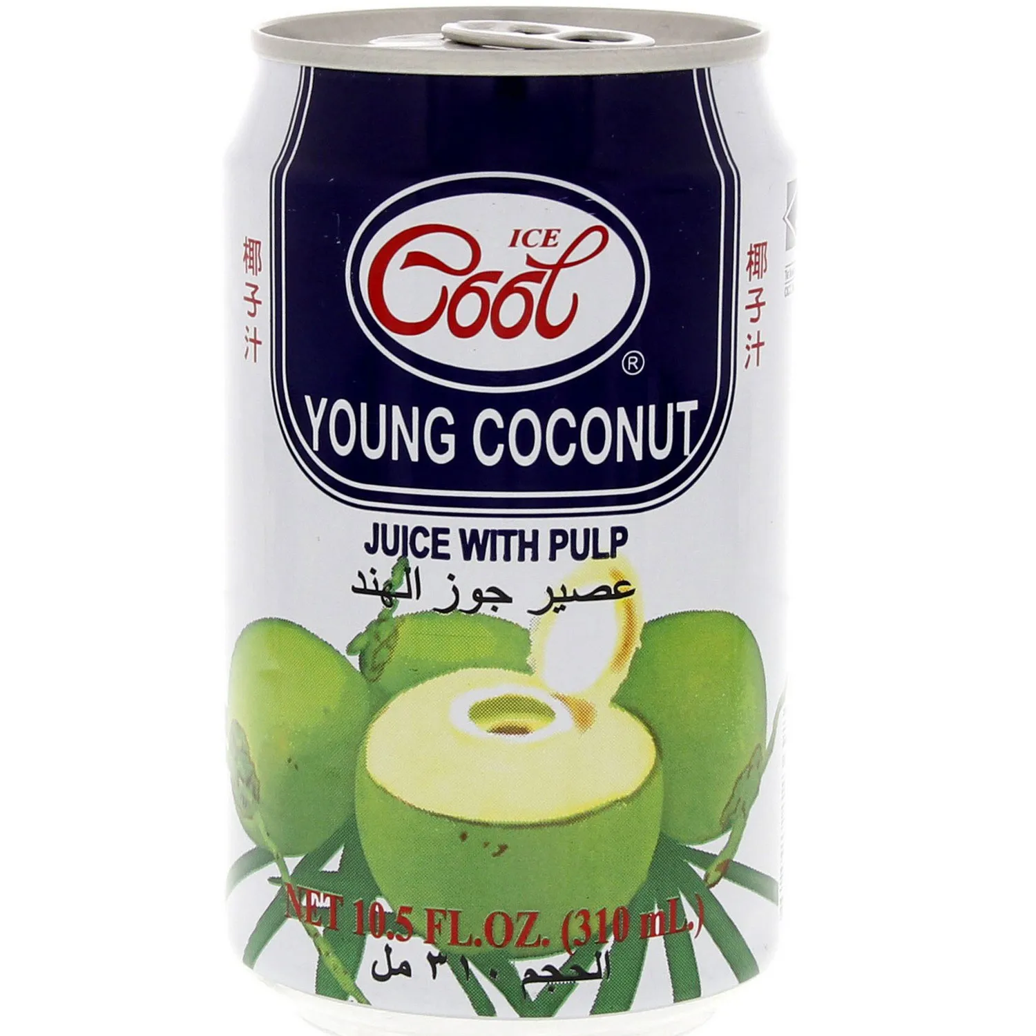Ice Cool Young Coconut Juice 310ML Carton Pack of 24