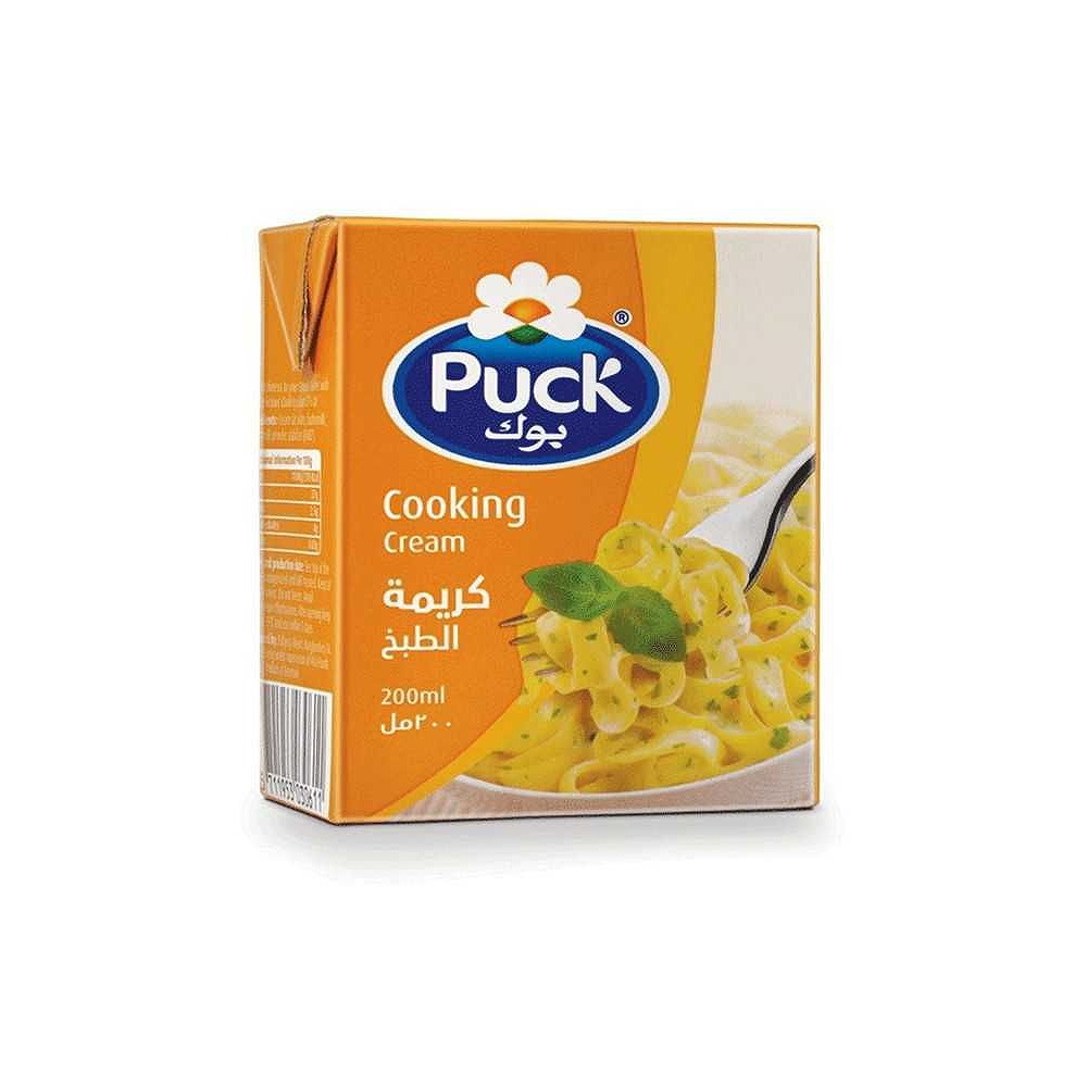 Puck Cooking Cream 200ml Pack - Premium Quality & Great Value