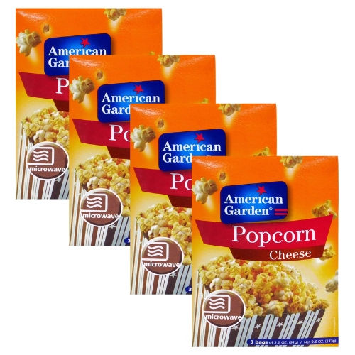 Cheese Flavored Popcorn 273GM Pack of 4