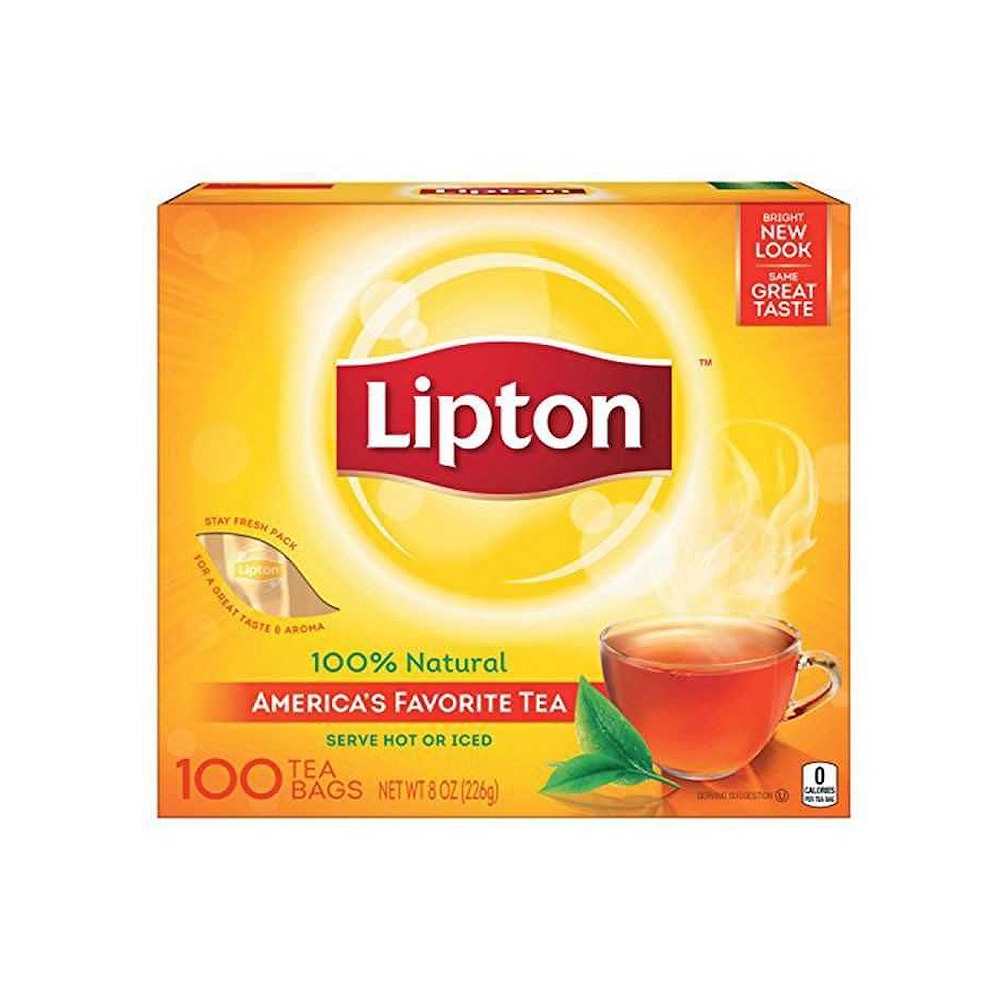 Lipton 100% Natural Tea – Rich Aroma - 100 Tea – Rich Aroma Bags