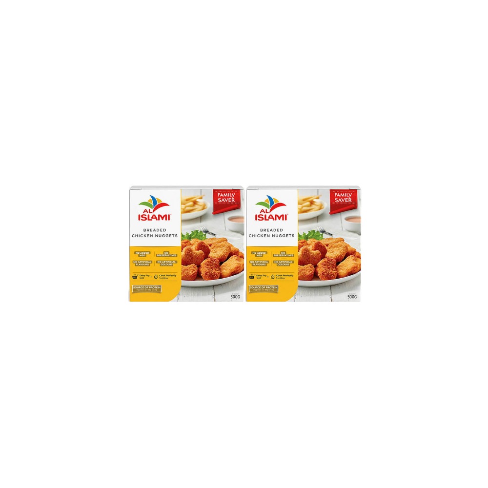AL ISLAMI Chicken Nuggets 500GR Pack of 2