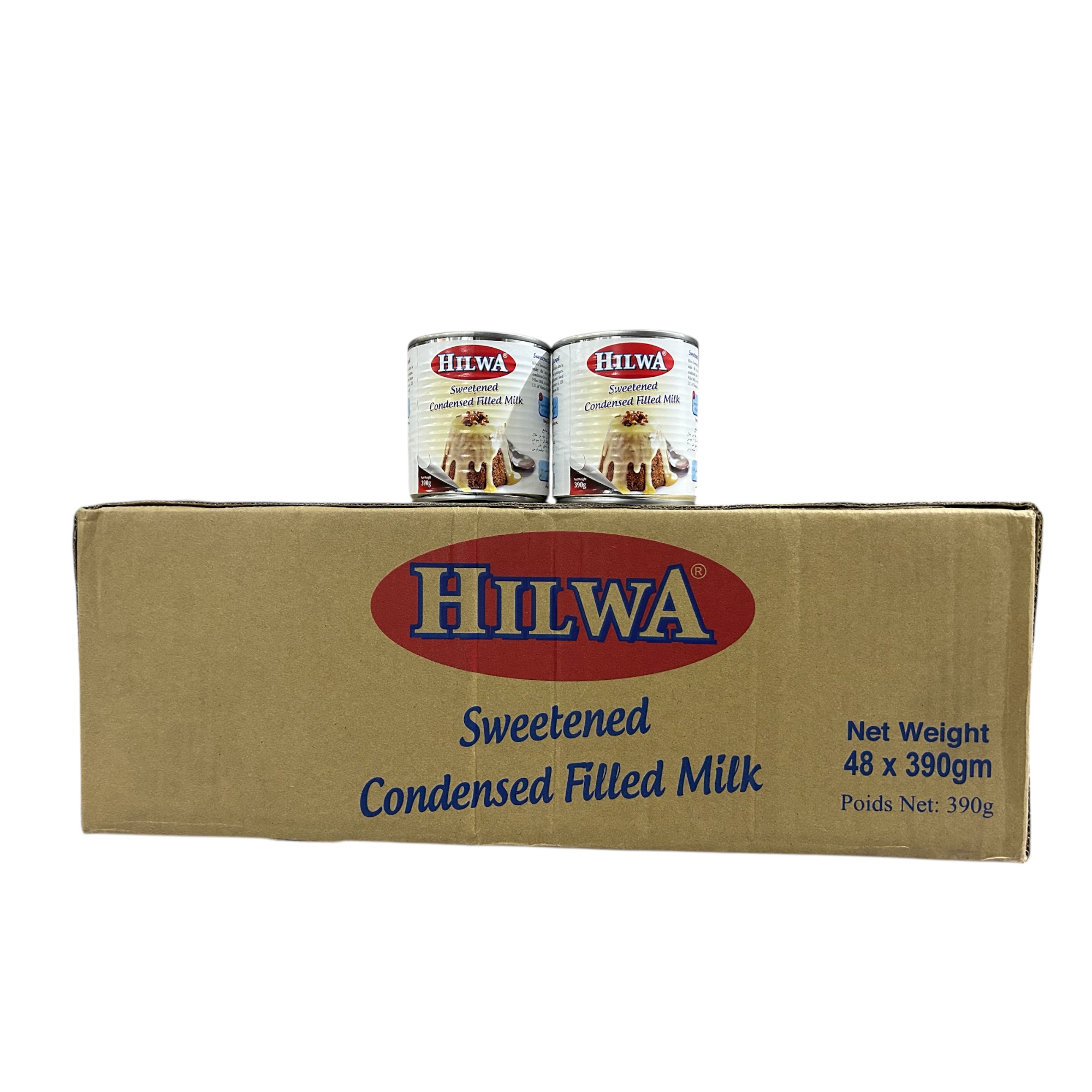 HILWA Condensed Milk 390GR Carton Pack of 48