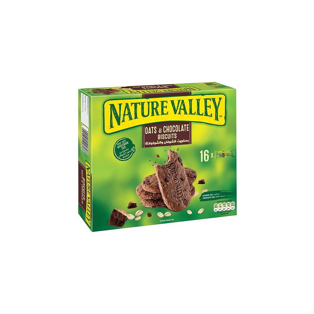 Nature Valley Oats And Chocolate Biscuits 16 x 25g