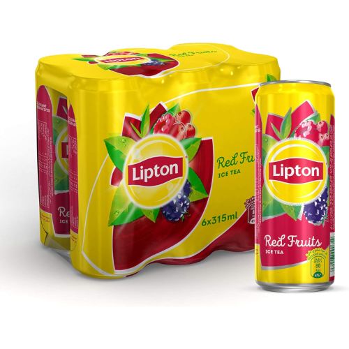 Lipton Ice Tea Red Fruit 315ML Carton Pack of 4