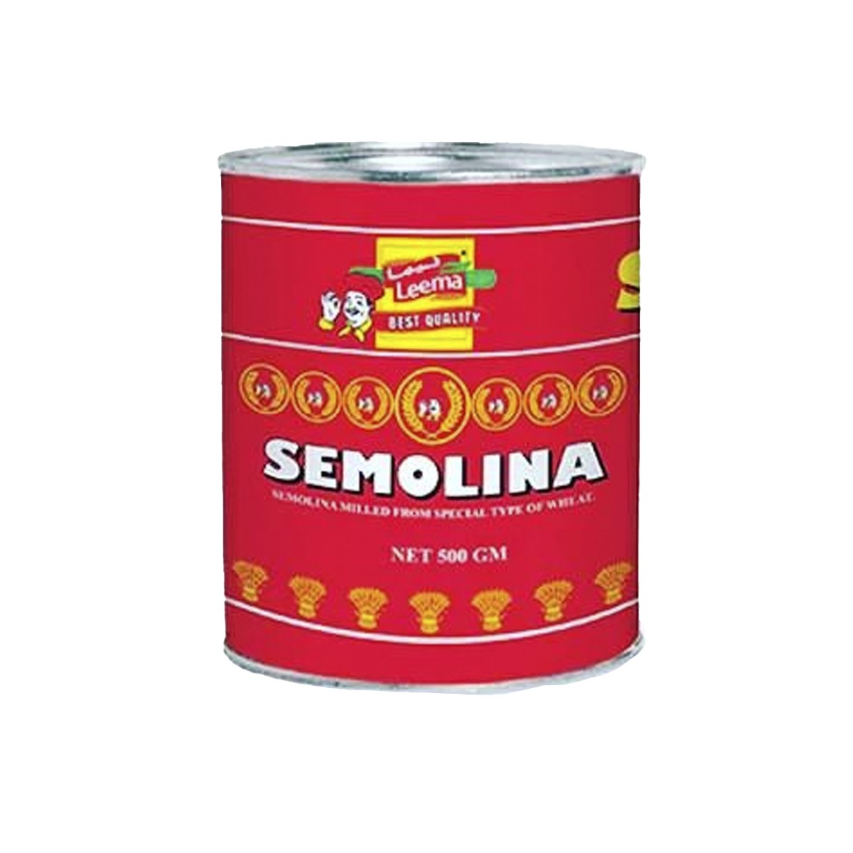 LEEMA Semolina 500GR Tin Carton Pack of 36