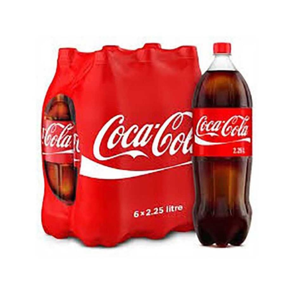 Coca Cola Soft Drink 2.25L Pack of 6 | Delicious Soft Drink