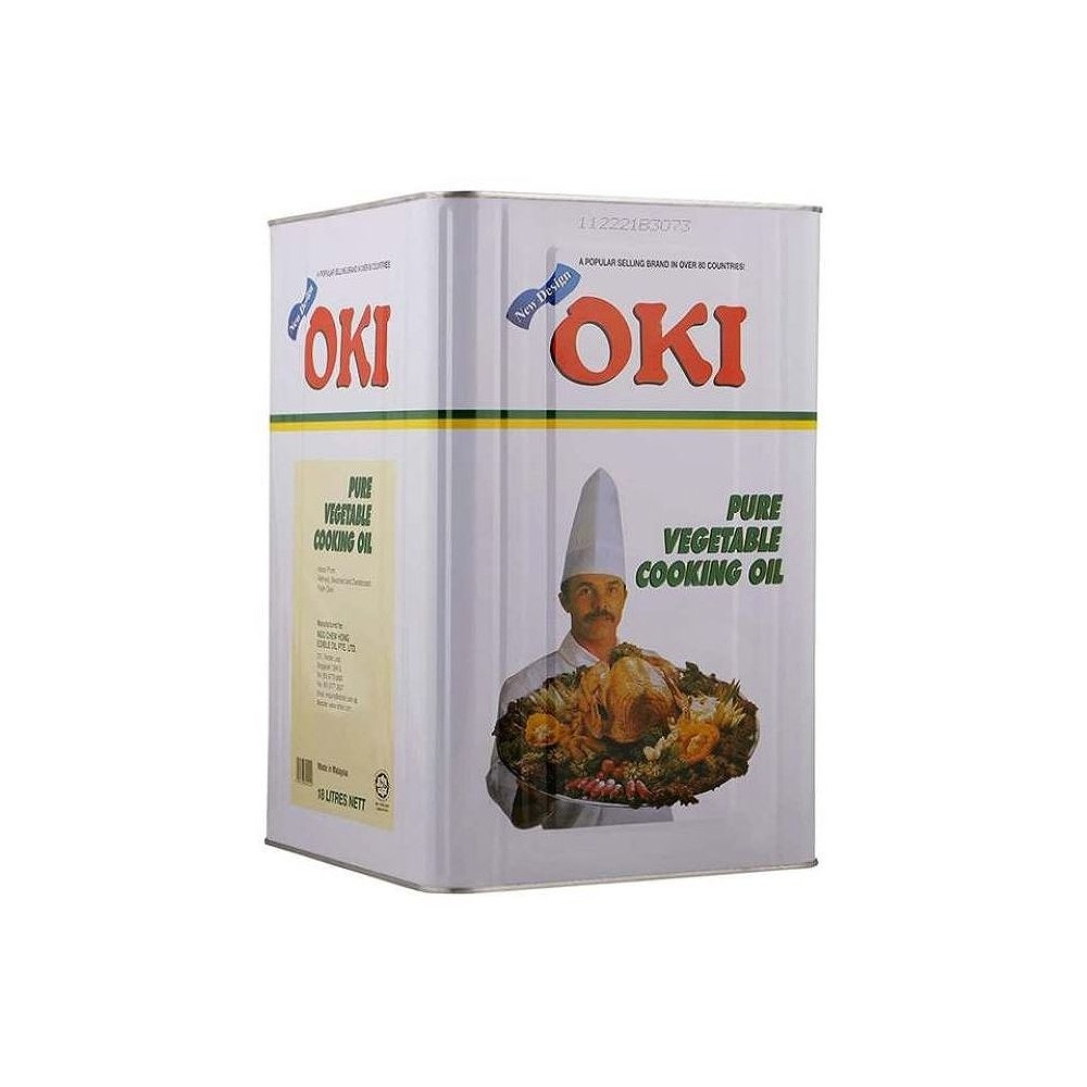 OKI VEGETABLE OIL SQUARE TIN 18 LTR