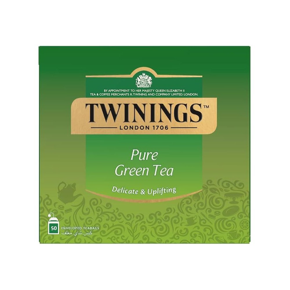 Twinings Pure Green Tea Bags 50s