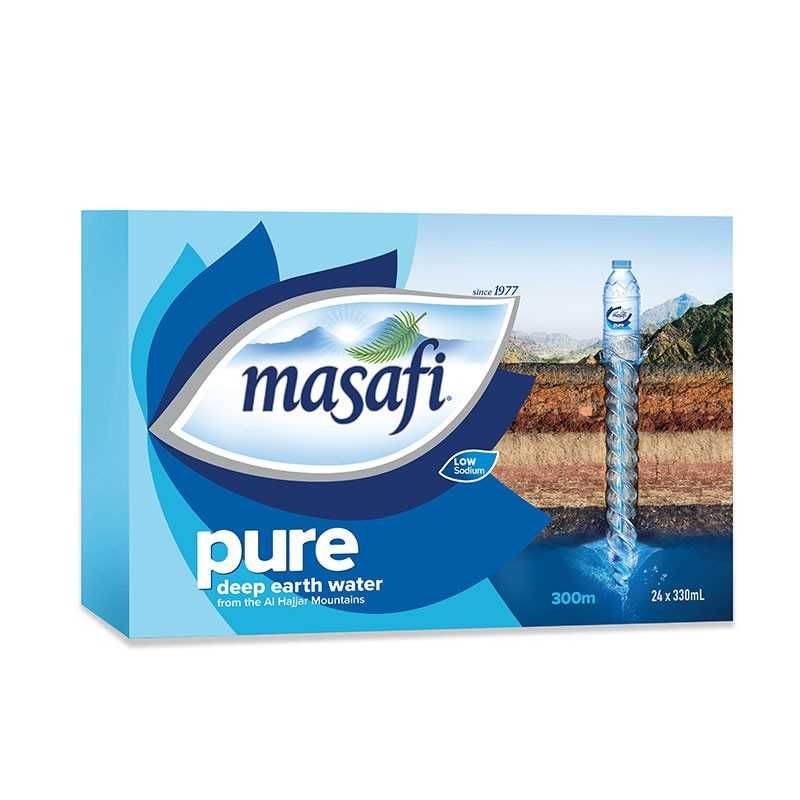 Masafi Drinking Water 330ml – Pack of 24