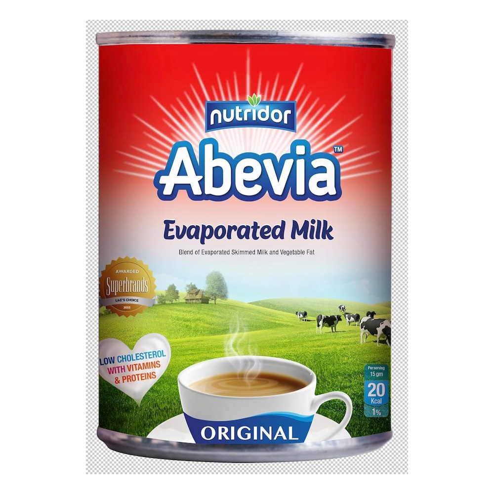 ABEVIA Evaporated Milk 170g – Premium Creamy Canned Milk for Tea, Coffee & Cooking