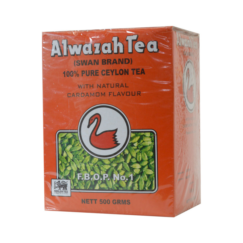 AL WAZAH Cardamom Tea 500GR Pack of 4